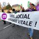Manifestation des travailleurs sociaux à Metz en novembre 2022.