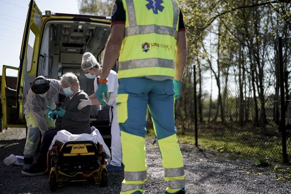 Un patient atteint du Covid-19 pris en charge à Liège (Belgique)