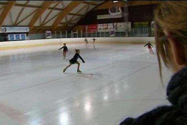 compétition de patinage artistique à Valence