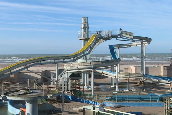 L'Aqualud du Touquet, fermé depuis 2019, devrait devenir à terme un hôtel 5 étoiles.