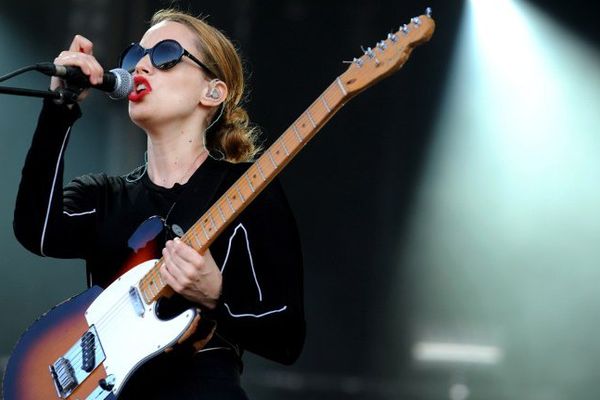 Anna Calvi a ouvert les festivités à Carhaix