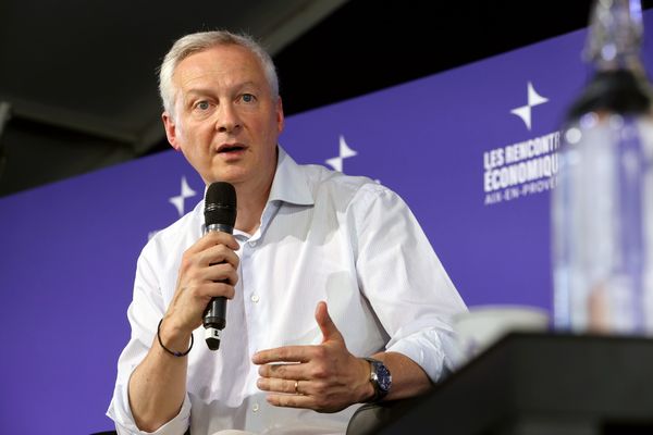 Le ministre de l'Economie Bruno Lemaire devait participer comme l'année dernière aux Rencontres économiques d'Aix-en-Provence, mais sa participation a été annulée.