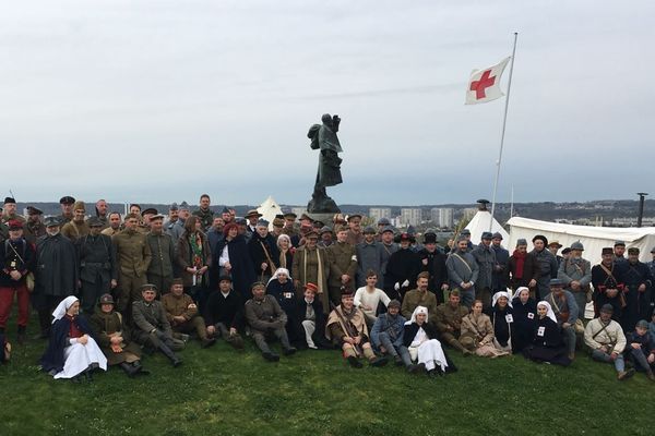 Le musée de la Grande Guerre, à Meaux, est à l’origine d'un weekend de reconstitution, avec 200 participants pour cette 8e édition.