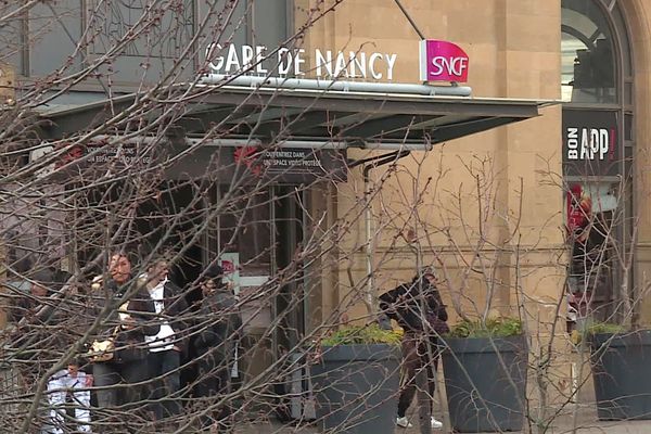 Les commerçants évoquent un sentiment d'insécurité en gare de Nancy (Meurthe-et-Moselle).