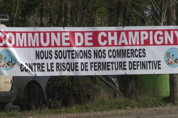 Plusieurs commerces sont menacés à Champigny en raison de travaux routiers qui dévient le trafic.