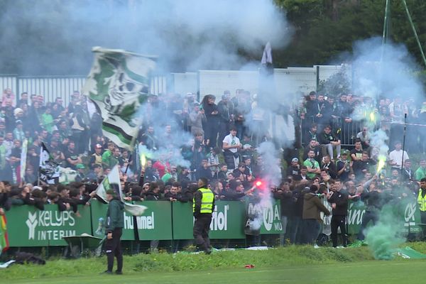 125ᵉ derby : le dernier entrainement en public des Verts avant la rencontre contre Lyon. 9/11/24