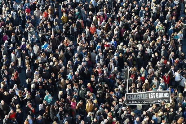 Une marée humaine, ici à Marseille.