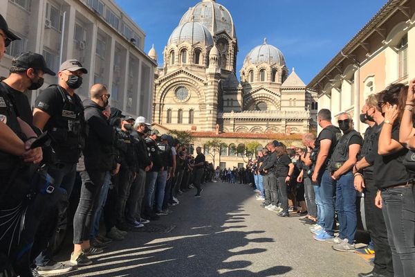 Les policiers judiciaires manifestent leur mécontentement à l'égard de la réforme portée par G. Darmanin