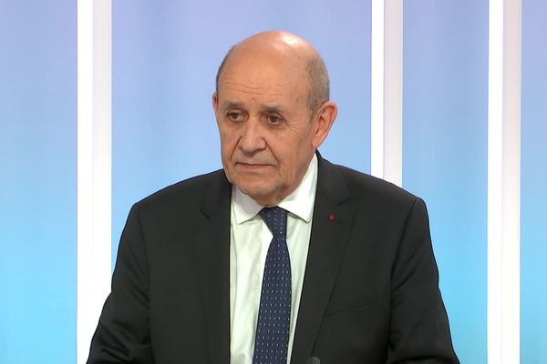 Jean-Yves Le Drian invité de France 3 Bretagne ce 10 avril 2024