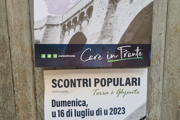 La quatrième édition des Scontri Populari du parti indépendantiste Core in Fronte se tiennent ce dimanche 16 juillet à Ponte Novu.