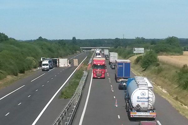 Déjà 10 km de bouchons sur l'A10