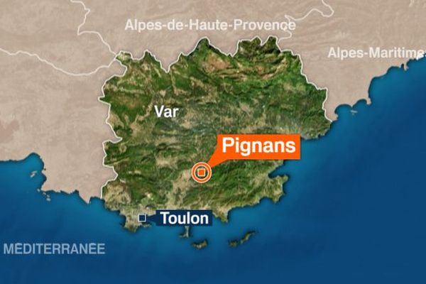 C'est dan un bar de Pignans, dans le centre Var, qu'a eu lieu le drame le 17 février 2024.