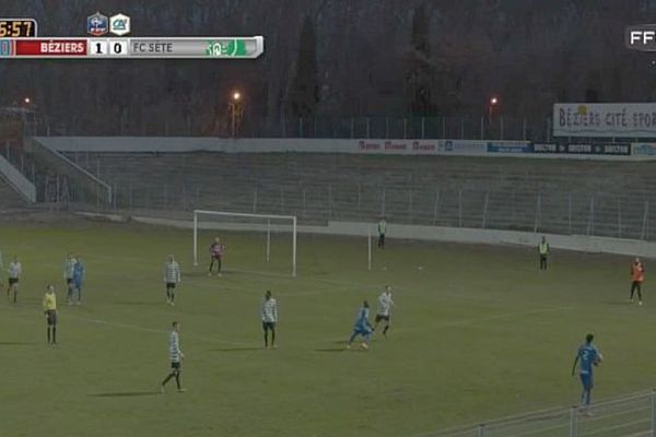 Béziers remporte le derby bouillant de l'Hérault face à Sète 1-0 - 21 février 2015