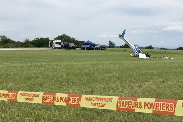 L'accident d'ULM a eu lieu sur l'aérodrome de Frotey-lès-Vesoul. 