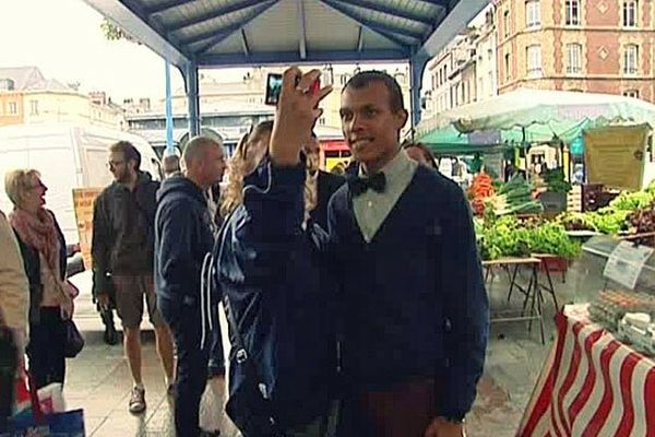 Andrew Dufresne ce dimanche sur le marché de la place St Marc