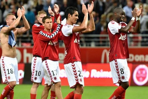 Comme un air de victoire pour les Rémois hier soir au stade Auguste-Delaune