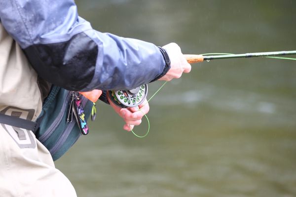 Ouverture de la pêche. photo d'illustration