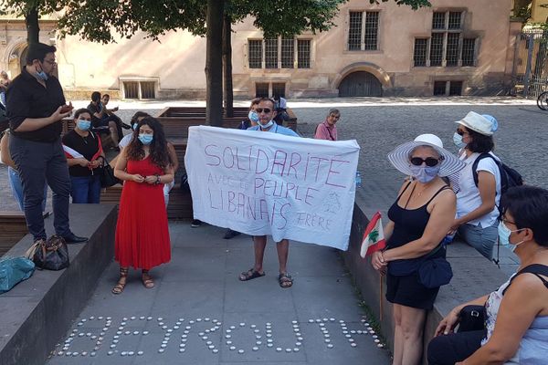 Le réseau euro-libanais de Strasbourg a voulu un moment de recueillement et de partage.