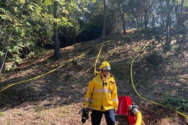 Jeudi 4 août, deux incendies ont brûlé 3000 m2 de forêt à Biot.