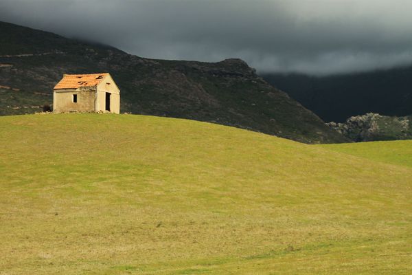 Maison isolée en Corse