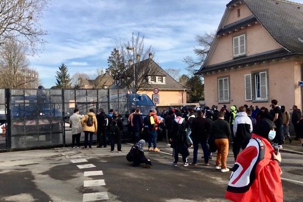 Manifestation des "citoyens en colère" samedi 20 février à Strasbourg