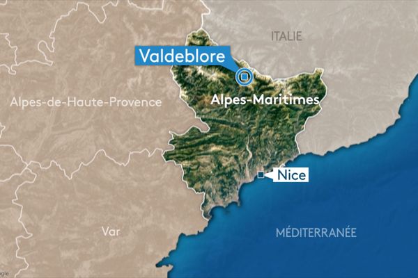 Le village de Valdeblore, dans les Alpes-Maritimes.