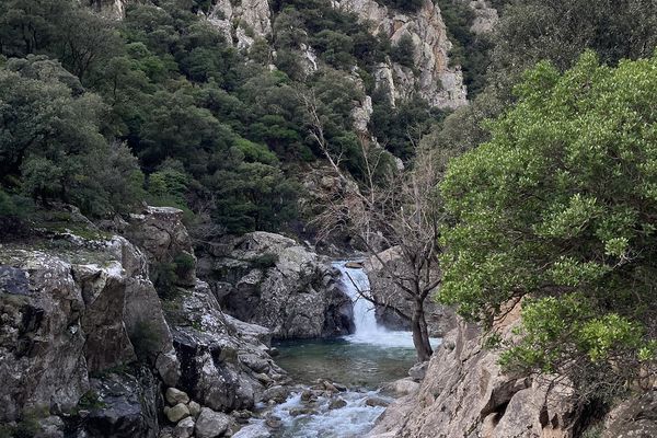 Les Gorges d'Héric dans l'Hérault.