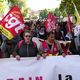 Le cortège à Lille, le 1er octobre 2024.