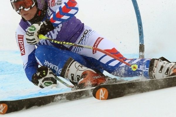 Quelques 40 centièmes de secondes ont séparé Tina Maze de Tessa Worley, dimanche à Courchevel.