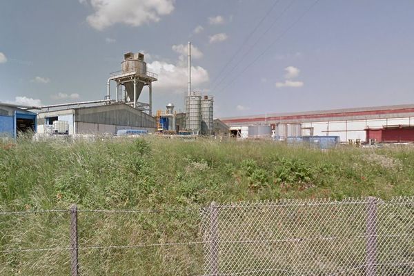 L'usine Finorga, à Chasse-sur-Rhône, en Isère.