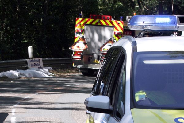 L'accident a eu lieu peu avant 17 heures au niveau de la commune d'Epretot (Seine-Maritime)