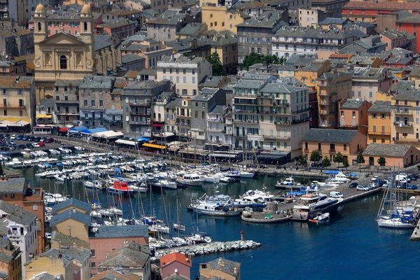 ILLUSTRATION - Le Vieux port de Bastia (Haute-Corse)