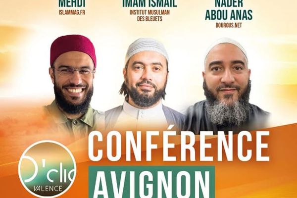 La conférence musulmane organisée à Avignon par l'association D'Clic continue de susciter la polémique.