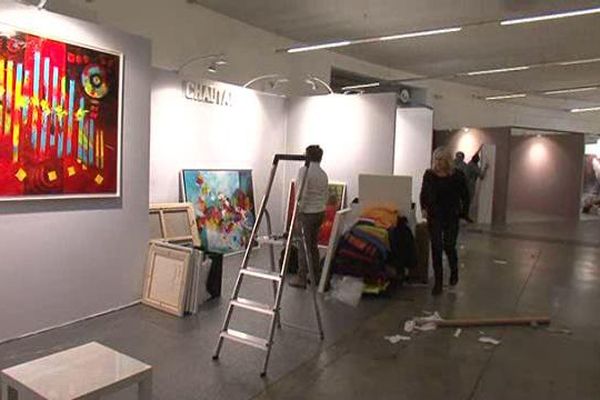 Le salon art3f pose ses valises et ses oeuvres contemportaines pour trois jours à Montpellier