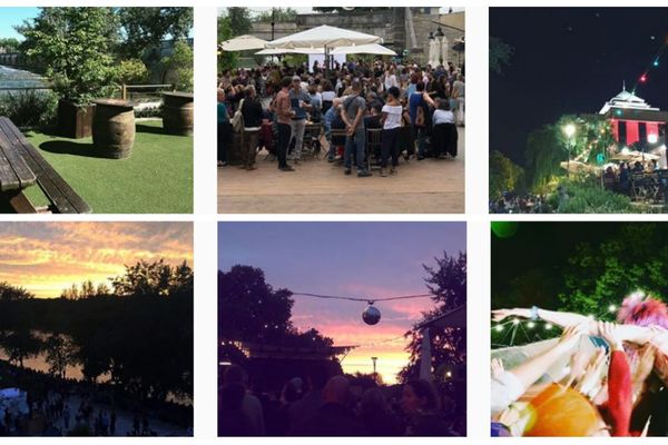 La guinguette, une tradition tourangelle. Sur Instagram, les internautes partagent leurs plus belles photos de la fameuse guinguette de Tours sur Loire. 