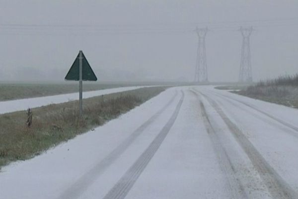 L'Eure-et-Loir sous la neige (12 mars 2013)