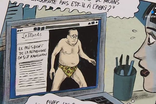 Un extrait de la BD "Cyberfatale", mardi 19 février 2019.