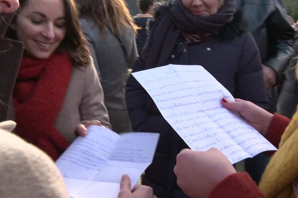 Lecture des lettres écrites il y a 20 ans