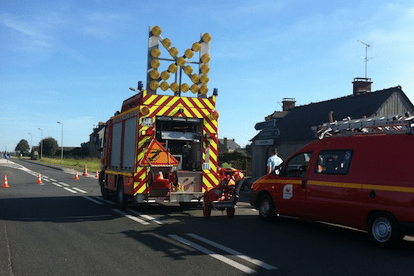 L'accident s'est produit sur une section de route en ligne droite, sans danger apparent.