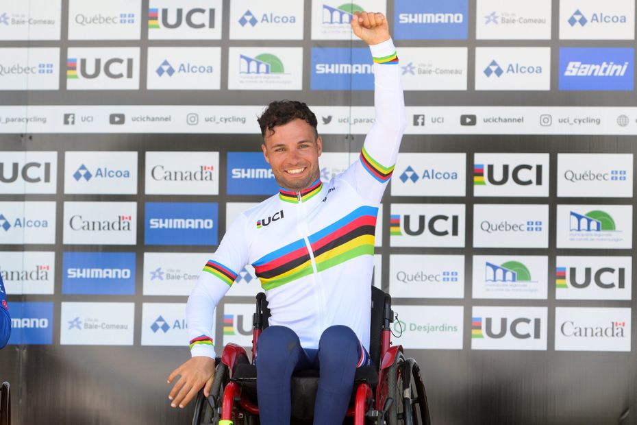 Isérois Florian Jouanny wins gold at the Para-cycling Planet Championships