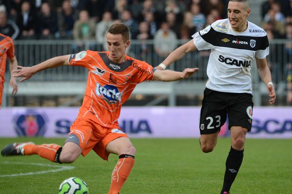 Les angevins recevaient le stade lavallois vendredi 3 mai 2013