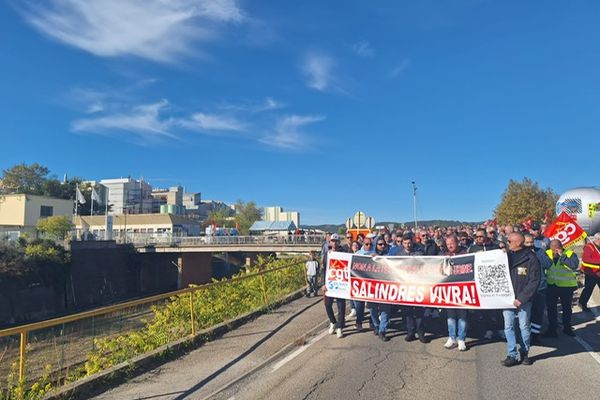 Les salariés de l'usine Solvay ont appris la suppression de leur emploi il y a 13 jours.