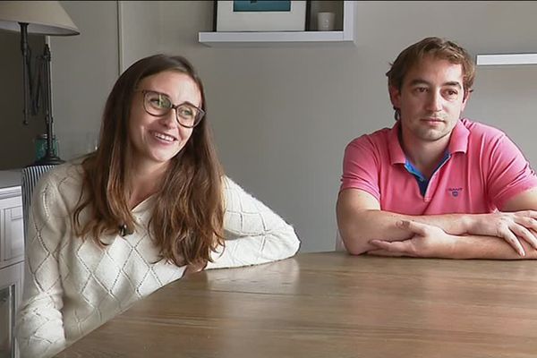 Ludivine et Charles sont à l'origine de l'opération "A leur santé" qui a permis de récolter 10 000 euros