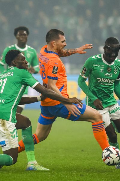 14ᵉ journée de Ligue 1 : ASSE - OM au stade Geoffrey-Guichard, 8 décembre 2024.