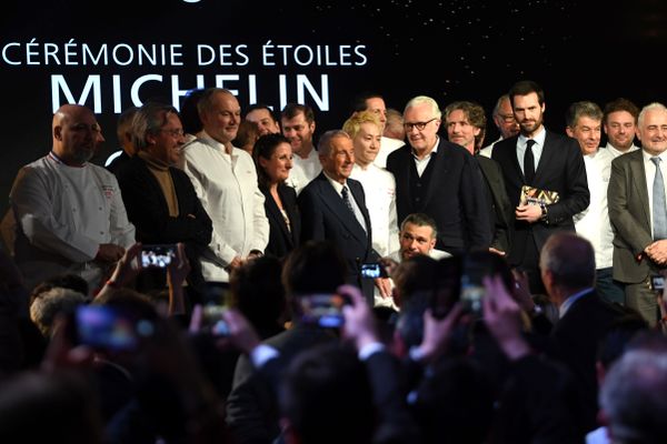 La cérémonie des Etoiles du Guide Michelin du 27 janvier 2020.