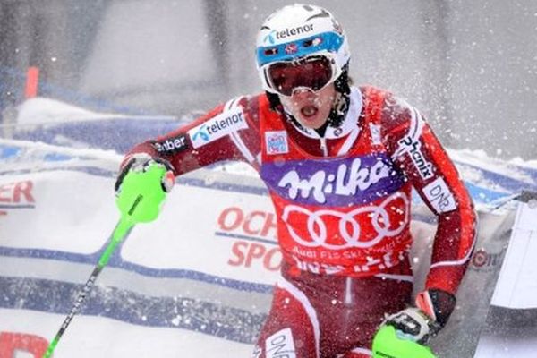 Kristoffersen à Wengen 