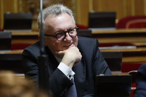 Jean-Noël Guérini assistait au débat à propos de la loi immigration, le 7 novembre 2023, au Sénat.