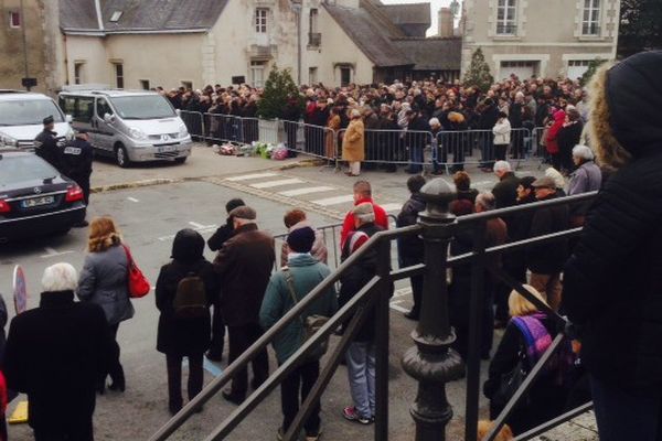 Les obsèques de Marion et Anna Pétard célébrées ce lundi 23 novembre à la cathédrale de Blois. 