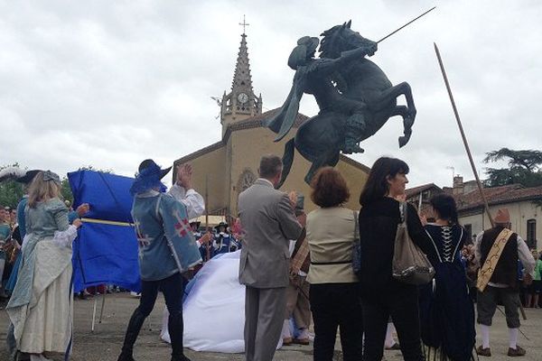 Le "D'Artagnan à cheval " de Daphné Du Barry