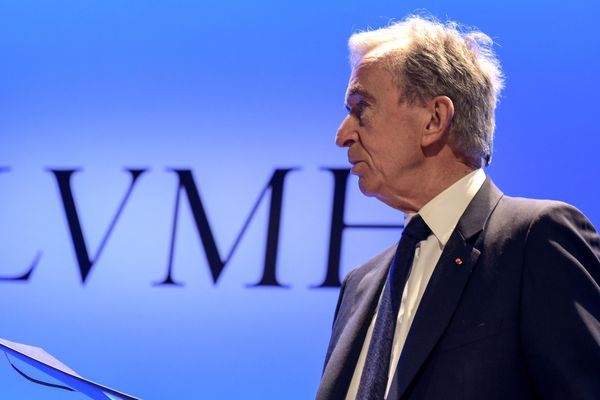 Bernard Arnault en janvier 2019.